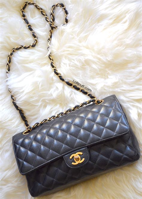 vintage chanel classic flap medium bag caviar|The Best Vintage Chanel Bags to Collect Now.